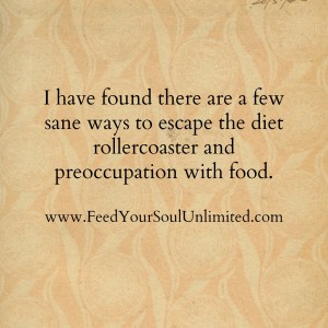 There are a few ways to escape the diet